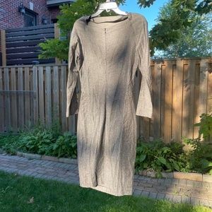 Grey wool dress 2000s super trendy